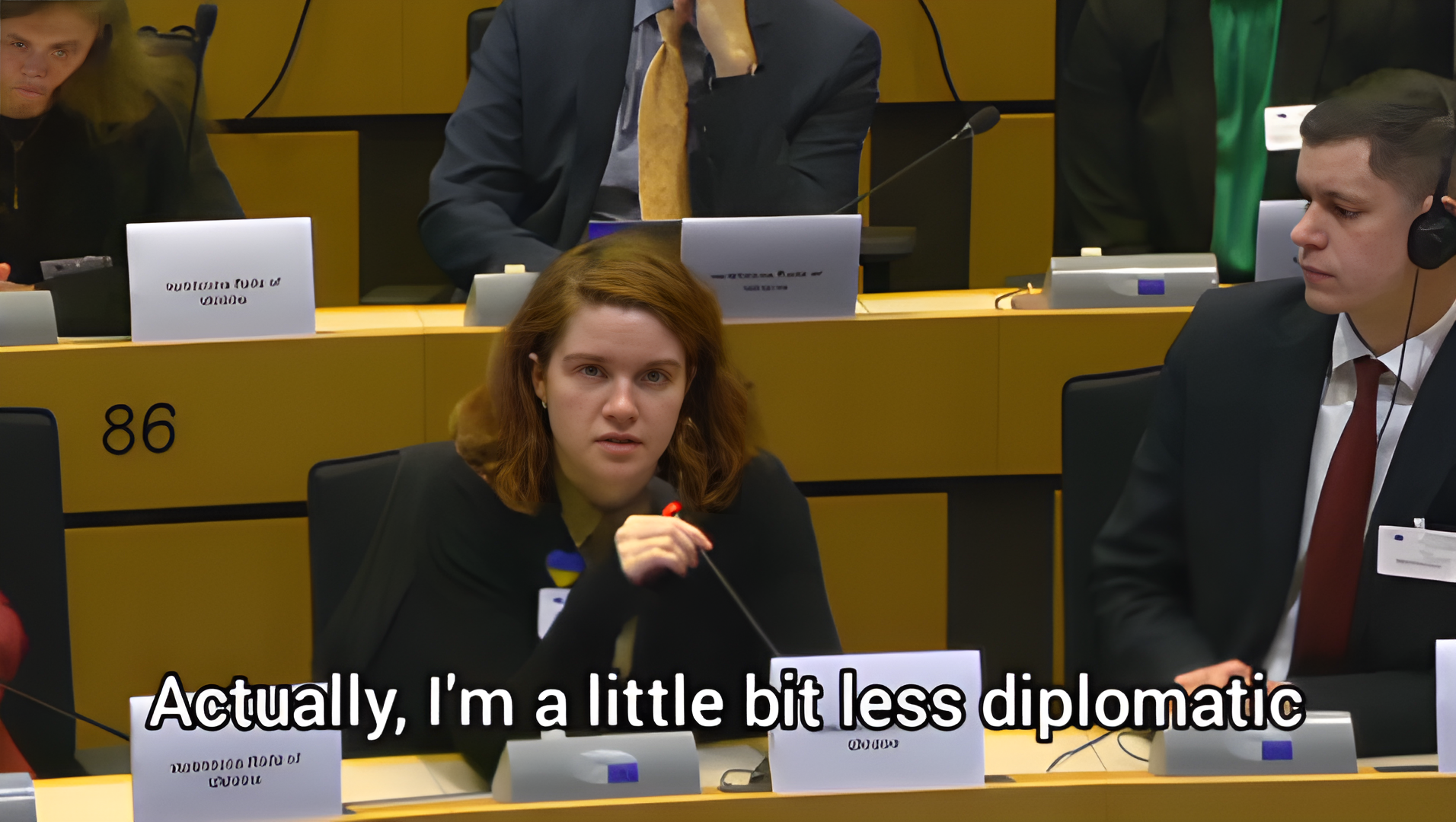 Виступ в Комітеті з питань безпеки та оборони (SEDE), (Брюсель, січень 2026)