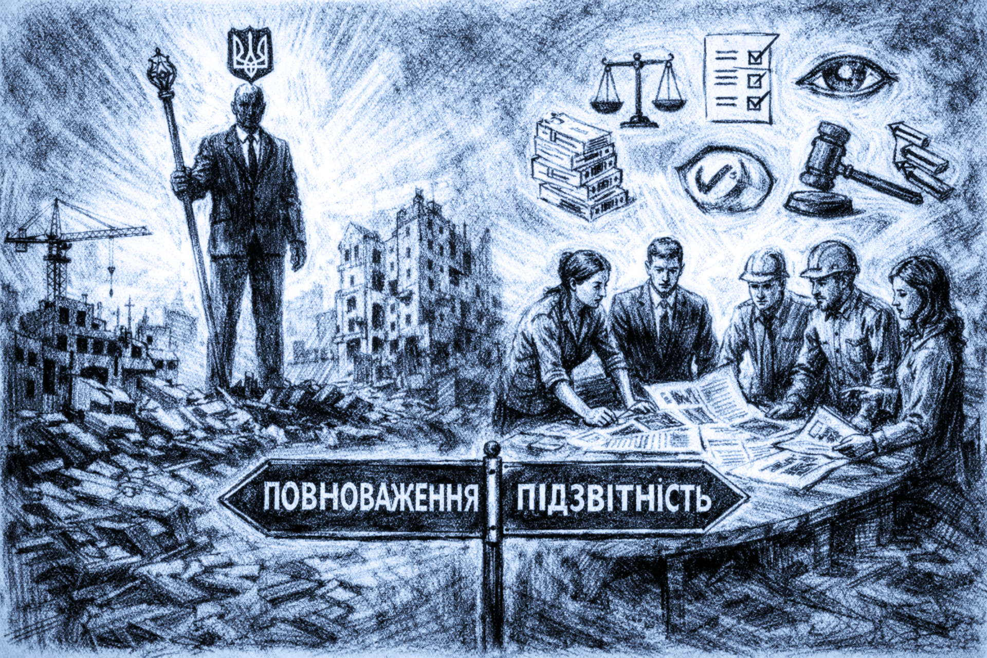 Відбудова України після війни: більше повноважень чи більше підзвітності?