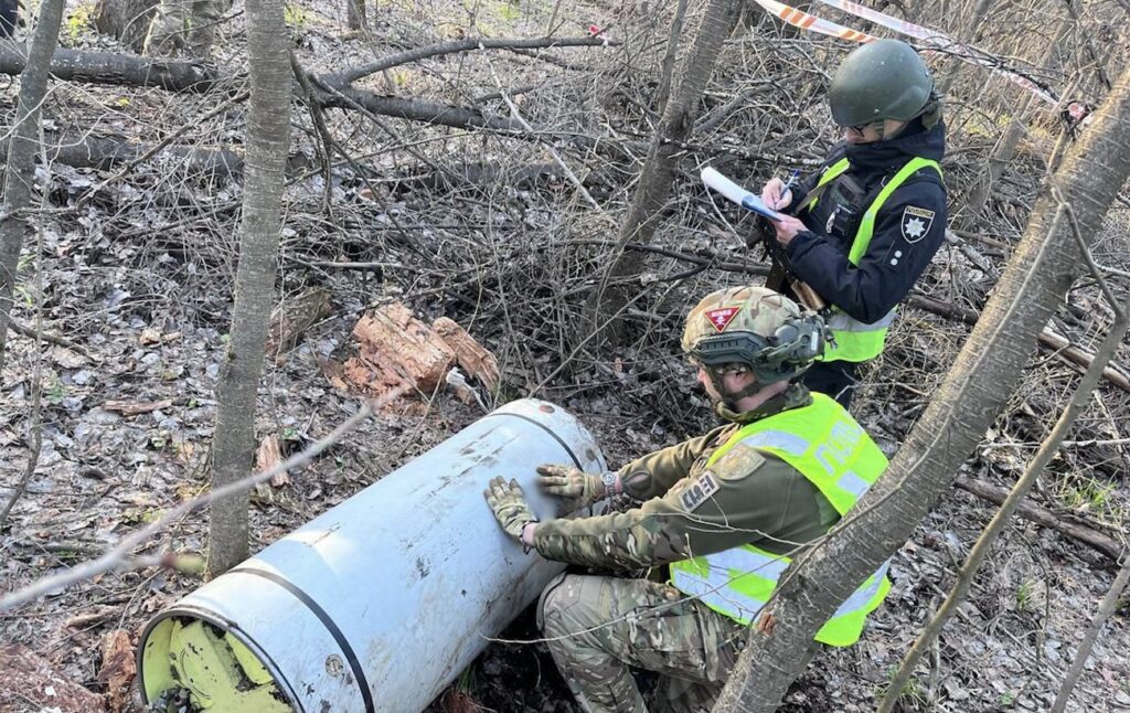 У Києві виявили бойову частину російського